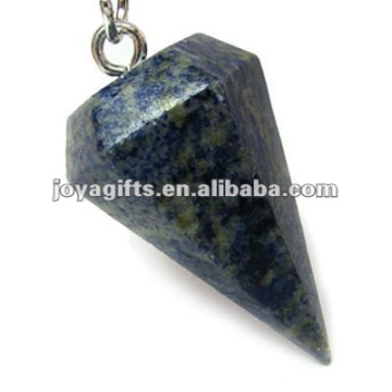 Lapis lazuli Pêndulo de pedra